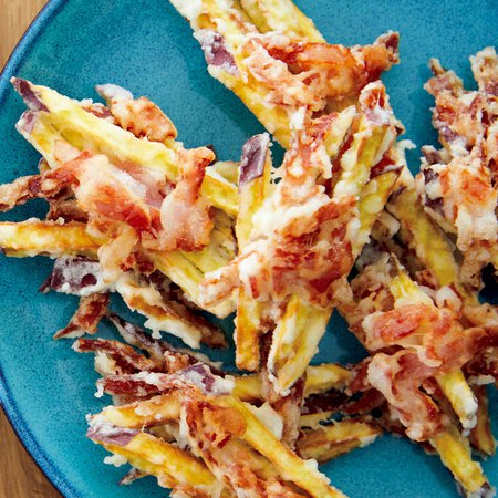 さつまいもとハムのかき揚げ By小林まさみさんの料理レシピ プロのレシピならレタスクラブ