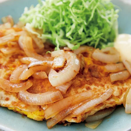 卵のしょうが焼き風