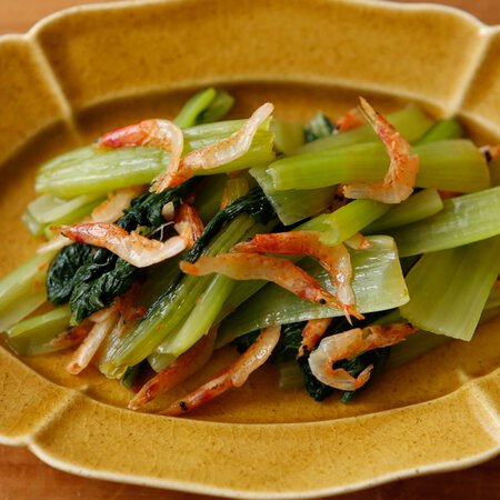 レンジ小松菜の桜えびあえ By榎本美沙さんの料理レシピ プロのレシピならレタスクラブ