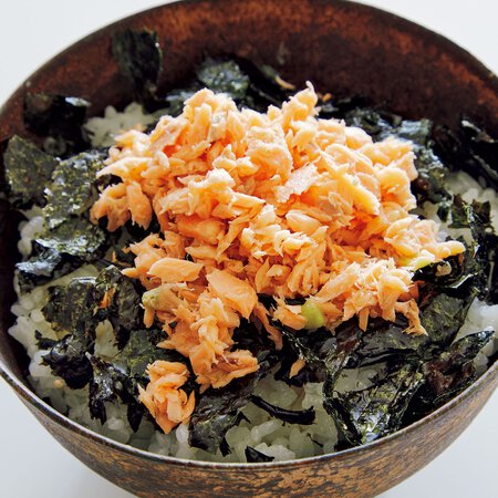鮭フレークのわさびあえ丼 By西島豊造さんの料理レシピ プロのレシピならレタスクラブ