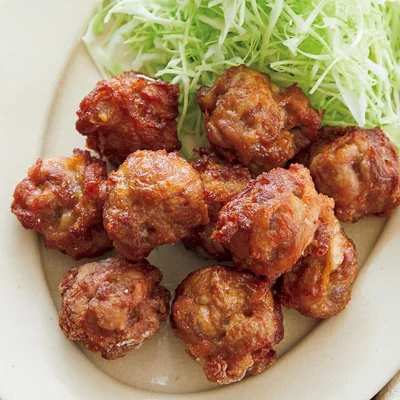 豚こまから揚げ