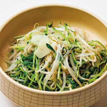豆苗と豆もやしのナムル By小林まさみさんの料理レシピ プロのレシピならレタスクラブ