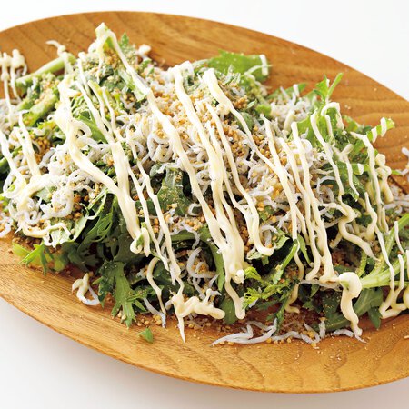 春菊としらすのごまマヨサラダ By髙山かづえさんの料理レシピ プロのレシピならレタスクラブ
