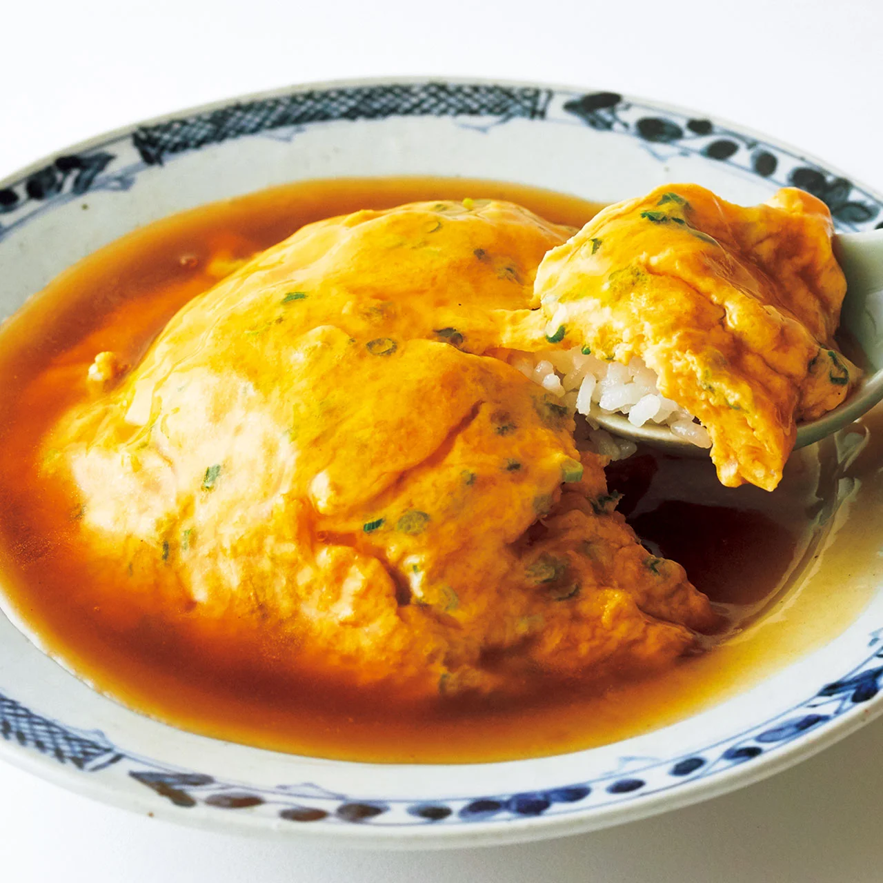卵が主役の天津飯 By今井亮さんの料理レシピ プロのレシピならレタスクラブ