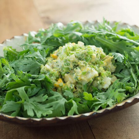 春菊のタルタルサラダ By新谷友里江さんの料理レシピ プロのレシピならレタスクラブ