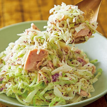 ツナとしそ風味サラダ By重信初江さんの料理レシピ プロのレシピならレタスクラブ