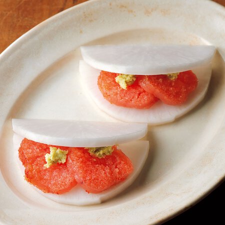 大根カナッペ By髙山かづえさんの料理レシピ プロのレシピならレタスクラブ