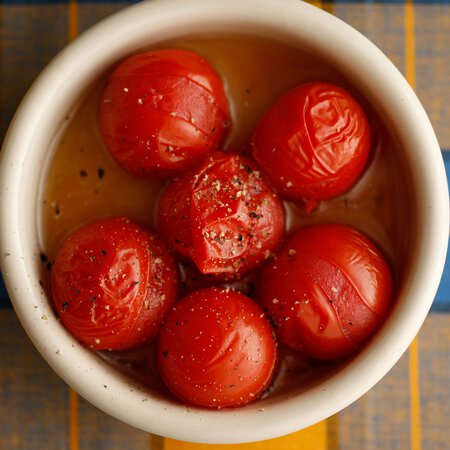 ミニトマトのコンソメ煮 By武蔵裕子さんの料理レシピ プロのレシピならレタスクラブ