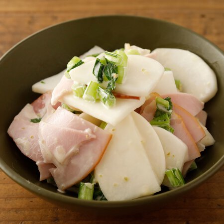 かぶとハムのマヨサラダ By武蔵裕子さんの料理レシピ プロのレシピならレタスクラブ