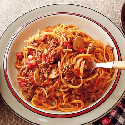 ミートソーススパゲッティ