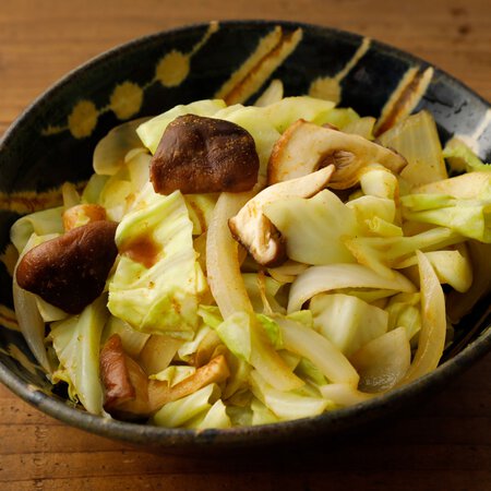 キャベツとしいたけのカレーポン酢あえ By武蔵裕子さんの料理レシピ プロのレシピならレタスクラブ