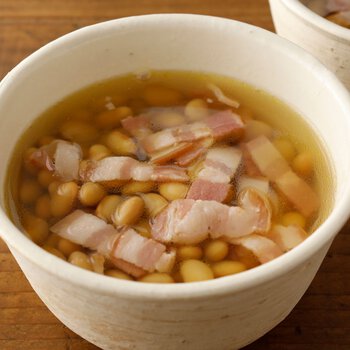 大豆水煮のレシピ プロのレシピならレタスクラブ