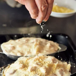 オーブンで焼く