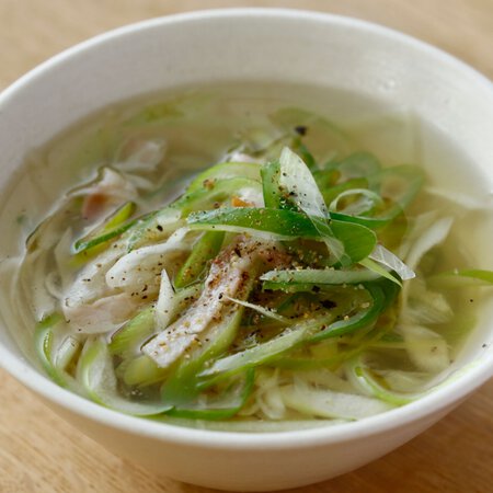 ハムとねぎたっぷりスープ By小林まさみさんの料理レシピ プロのレシピならレタスクラブ