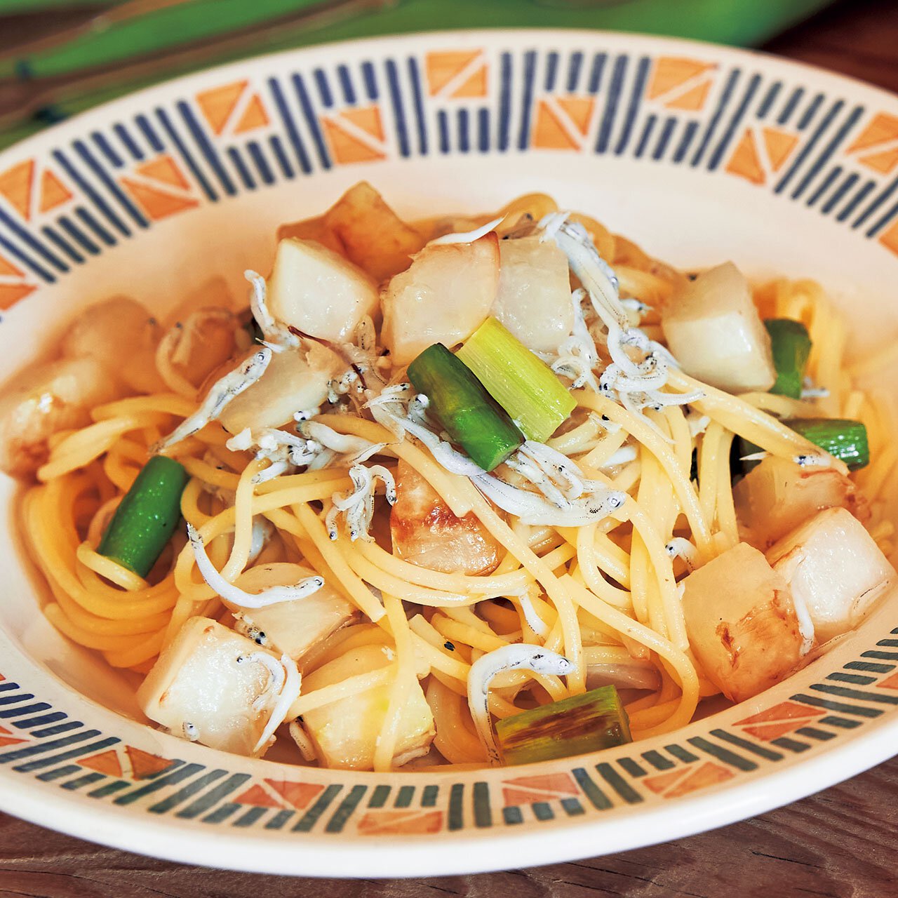 和風パスタ スパゲッティのレシピ プロのレシピならレタスクラブ