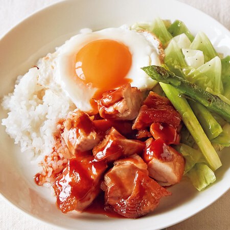 チキンチャップのロコモコ風 By市瀬悦子さんの料理レシピ プロのレシピならレタスクラブ