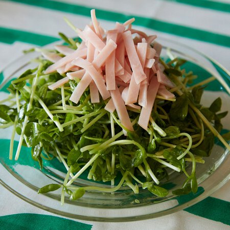豆苗のフレンチあえ