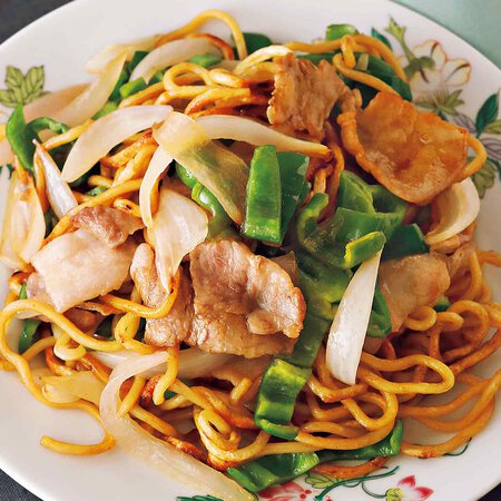 豚バラとピーマンの黒酢焼きそば By今井亮さんの料理レシピ プロのレシピならレタスクラブ