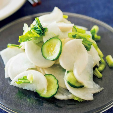 かぶときゅうりの浅漬け Byしらいのりこさんの料理レシピ プロのレシピならレタスクラブ