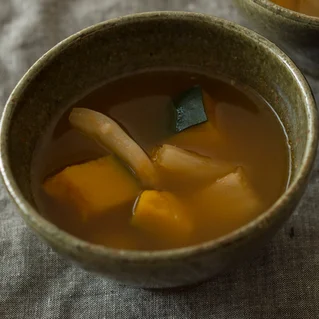 かぼちゃのキムチスープ