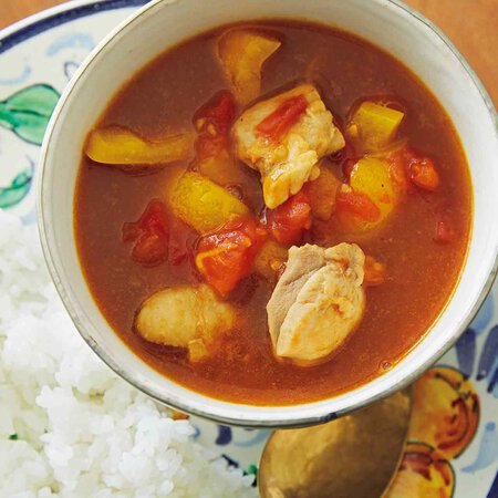 チキンとパプリカのスープカレー By牧野直子さんの料理レシピ プロのレシピならレタスクラブ