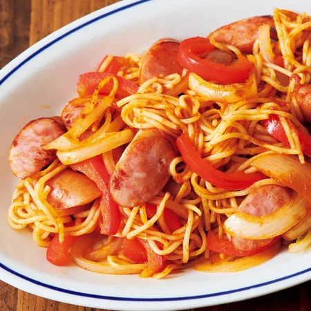 ナポリタン風炒め麺