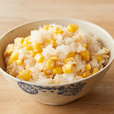 とうもろこしの混ぜご飯