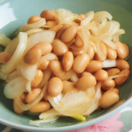 大豆と玉ねぎのピクルス