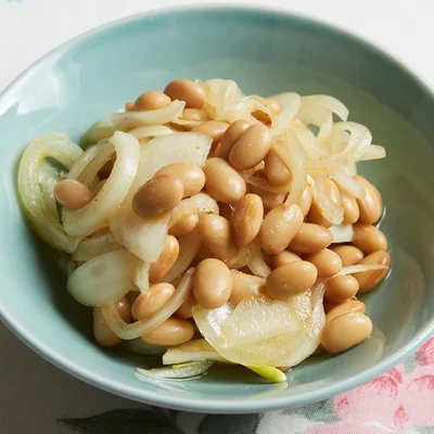 大豆と玉ねぎのピクルス