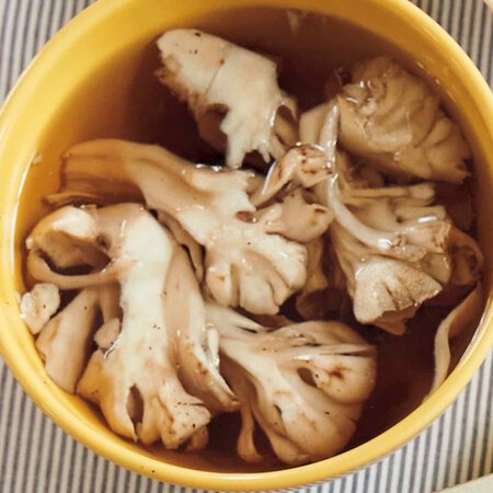 まいたけのお急ぎスープ