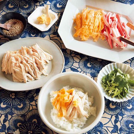 冷製鶏飯 けいはん 風 By本田明子さんの料理レシピ プロのレシピならレタスクラブ