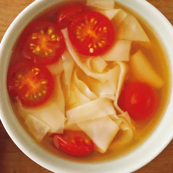 ミニトマトのとろみスープ
