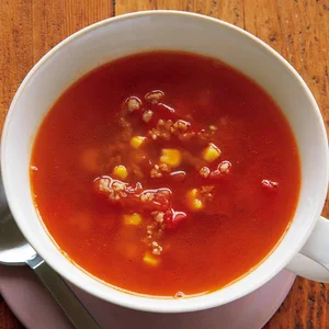 そぼろトマトスープ
