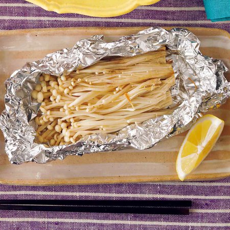 えのきのホイル焼き By重信初江さんの料理レシピ プロのレシピならレタスクラブ