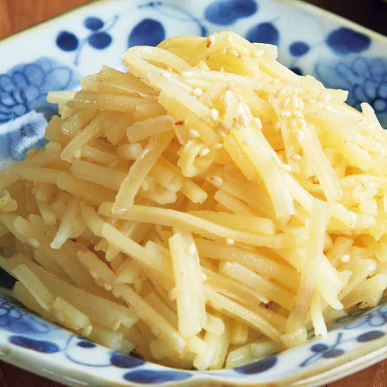 じゃがいもの塩きんぴら