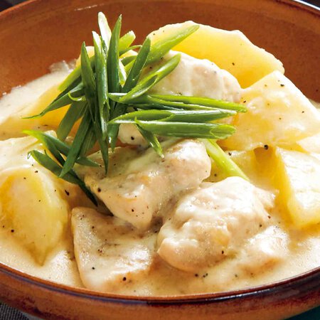 かぼちゃのクリームシチュー By堤人美さんの料理レシピ プロのレシピならレタスクラブ