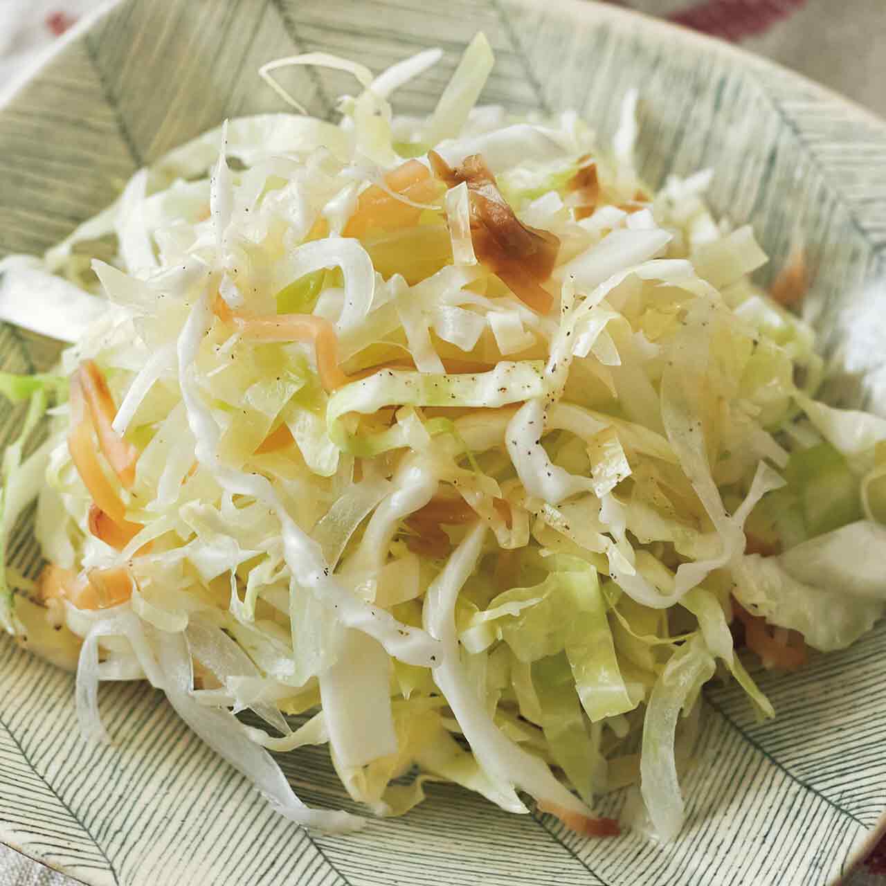 キャベツの中華風コールスロー