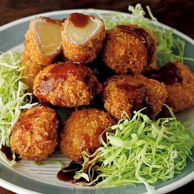 肉巻きコロッケ風