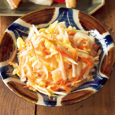 白菜とにんじんのナムル