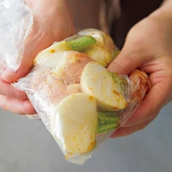 具材を煮汁に漬けてほったらかし