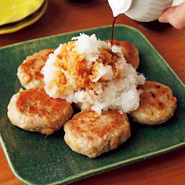 大豆入りつくねのおろしのせ の献立 プロのレシピならレタスクラブ