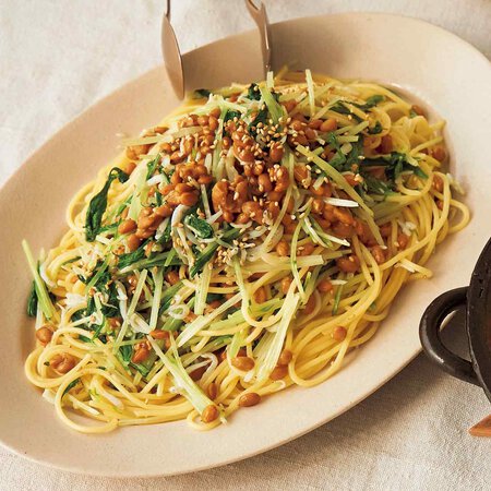 納豆しらすパスタ By吉田愛さんの料理レシピ プロのレシピならレタスクラブ