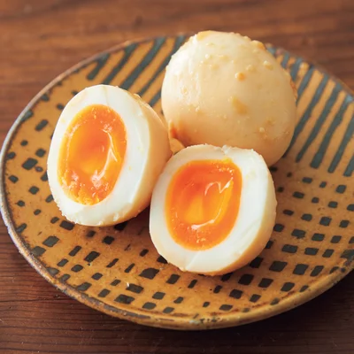 みそレモン味玉