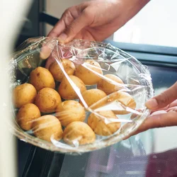 新じゃがは皮ごとレンチン