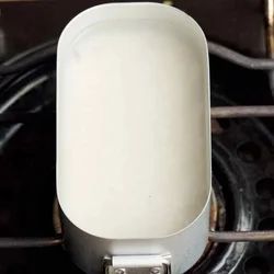 米を水にひたす