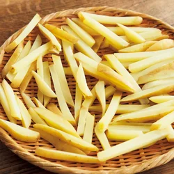 レンチン後、乾かして粗熱をとり、余分な水分をとばす。
