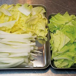 切り方を変えて食感の違いを味わう