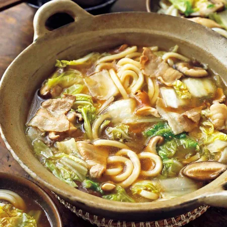 豚肉と白菜のとろみうどん