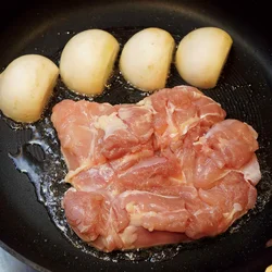 同時に焼いて調理時間短縮！