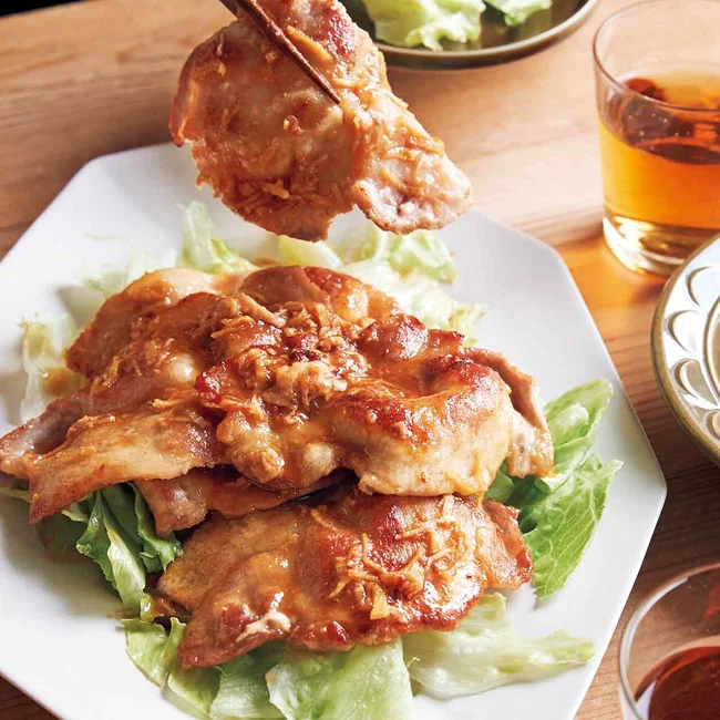 豚のみそしょうが焼き